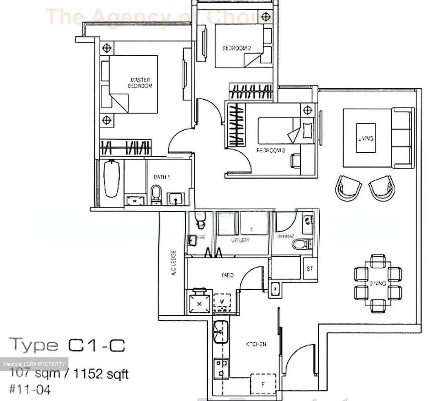 YewTee Residences (D23), Apartment #585049751